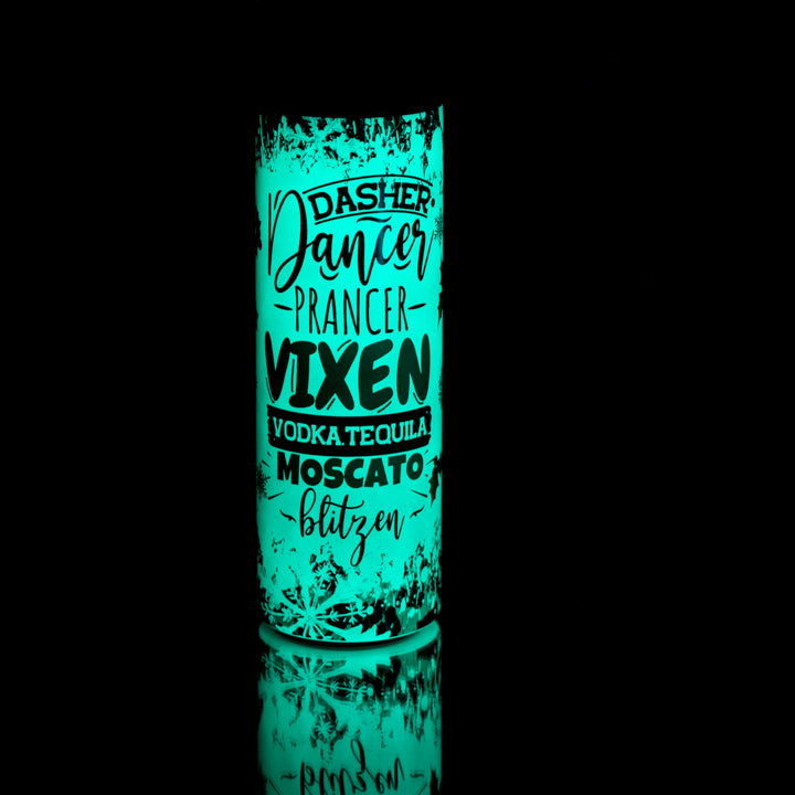 Dasher Dancer Prancer Vixen Vodka Moscato Tequila Blitzen