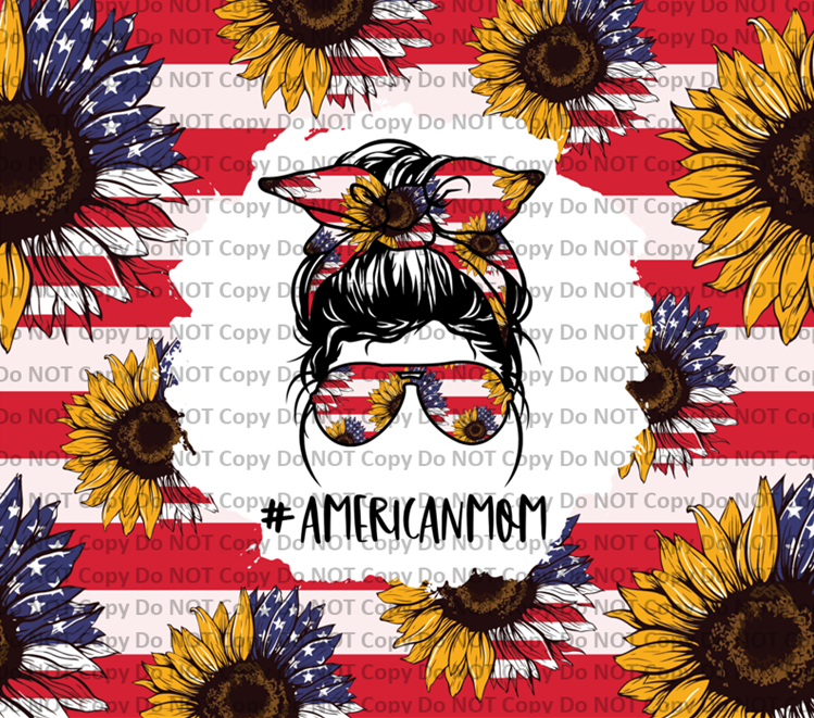 Sunflower American Mom