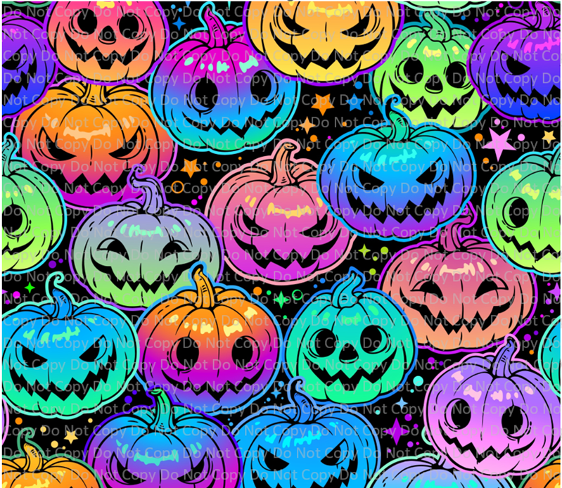 Neon Pumpkins